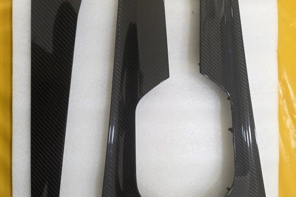 Dekory wnętrza Audi A6 C8 /Rs6 C8/RS7 C8 Carbon Twill Błyszczący